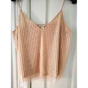 H&M sequin tank